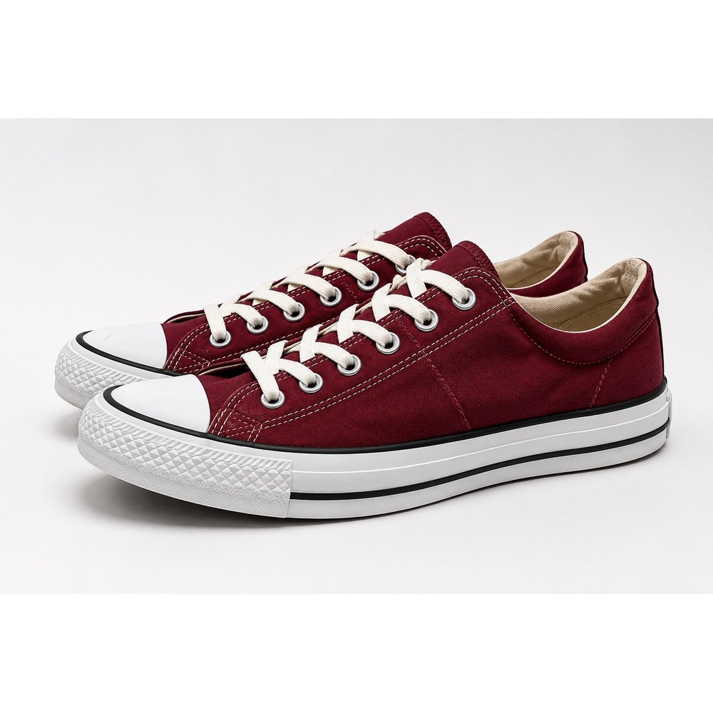 Converse Chuck Taylor All Star Madison Women 8 Burgundy Low Top Sneaker 558994F